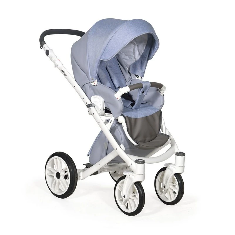 Бебешка количка Baby Giggle,Porto, 2в1, 06 Син